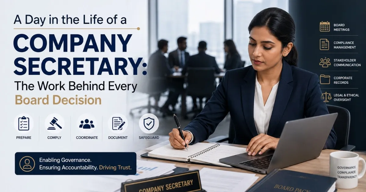 Life of a Company Secretary