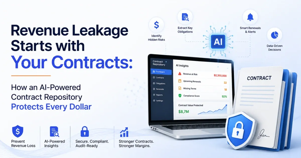Revenue Leakage Starts with Your Contracts
